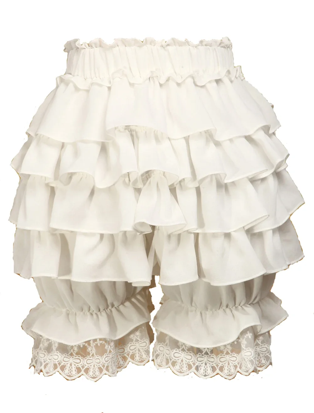White Sweet Loilita Bloomers K - Lace Ribbon Trim review and price