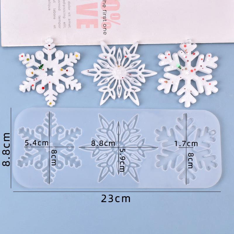 Christmas Hollow Snowflake Orn - Christmas Craft Embellishment review and price