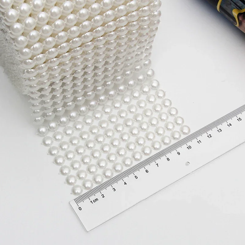 1 Yard 12 Rows 8.6mm Pearl Mes - Hotfix Rhinestone Sheet review and price