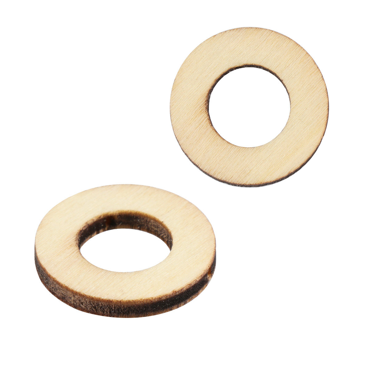 200Pcs Wooden Circle Embellish - Christmas Craft Embellishment review and price