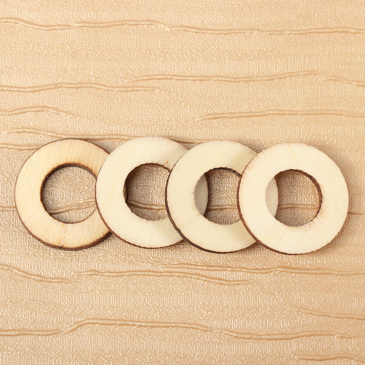 200Pcs Wooden Circle Embellish - Christmas Craft Embellishment review and price