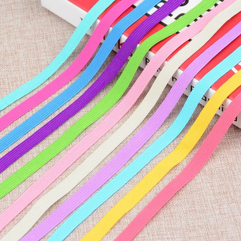 21 Colors 1cm Elastic Band Mul - Lace Ribbon Trim review and price