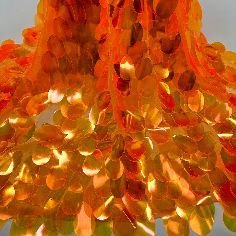 Mesh 60mm Big Bead Sequin Embr - Crystal Mesh Fabric review and price