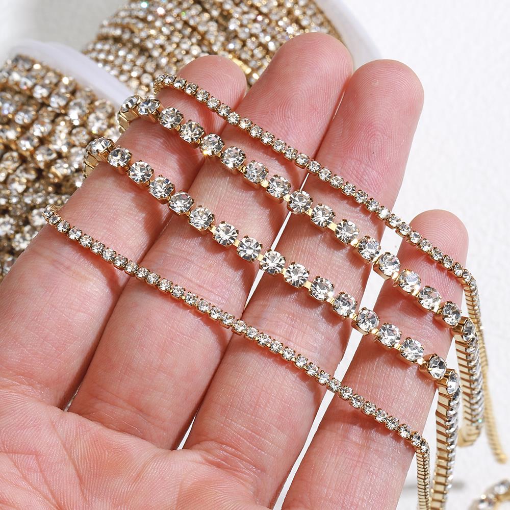 No Fade 1Meter Stainless Steel - Sew On Rhinestone review and price