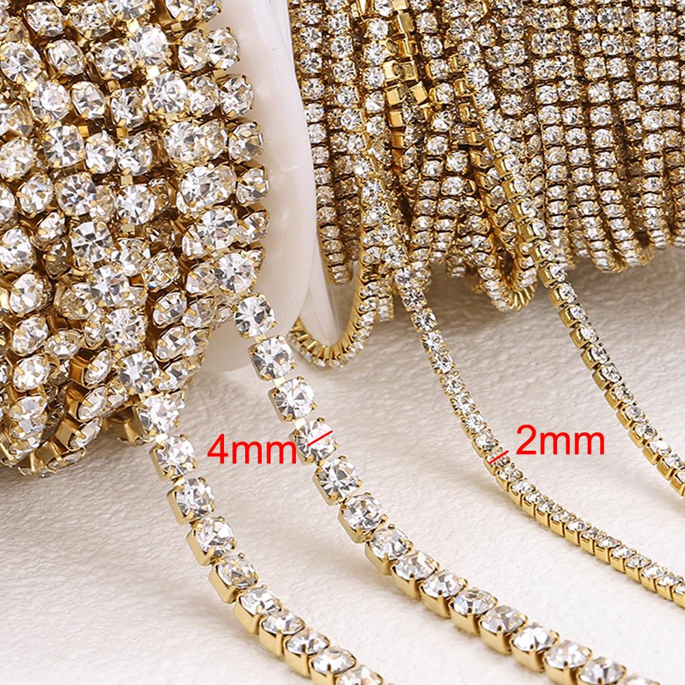 No Fade 1Meter Stainless Steel - Sew On Rhinestone review and price