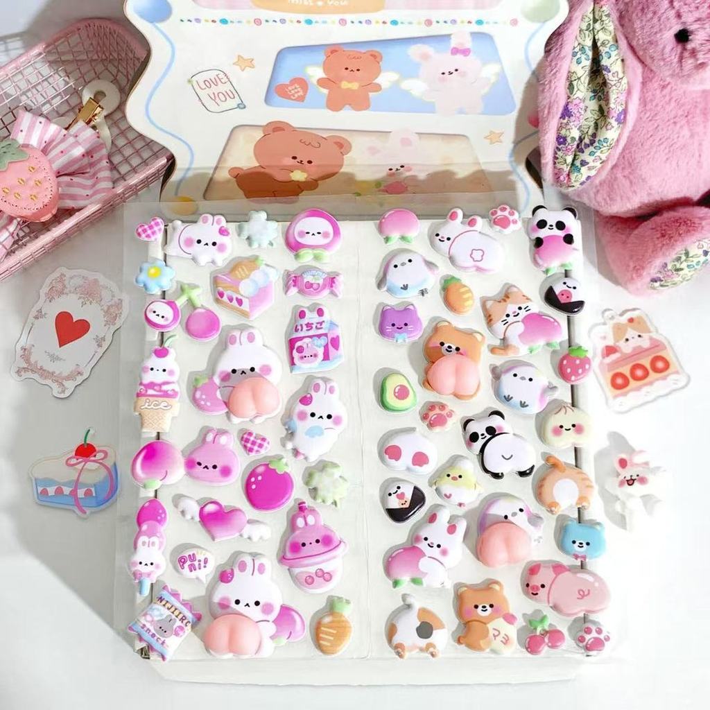 1 Sheet Puffy Bunny 3D Bubble  - Craft Embellishment World review and price