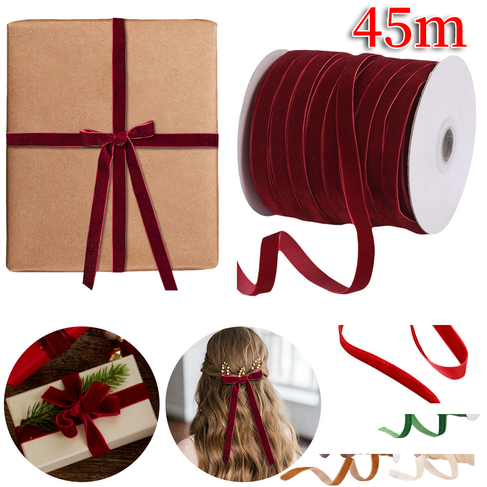 Velvet Ribbon Decorative Ribbo - Velvet Ribbon Roll review and price