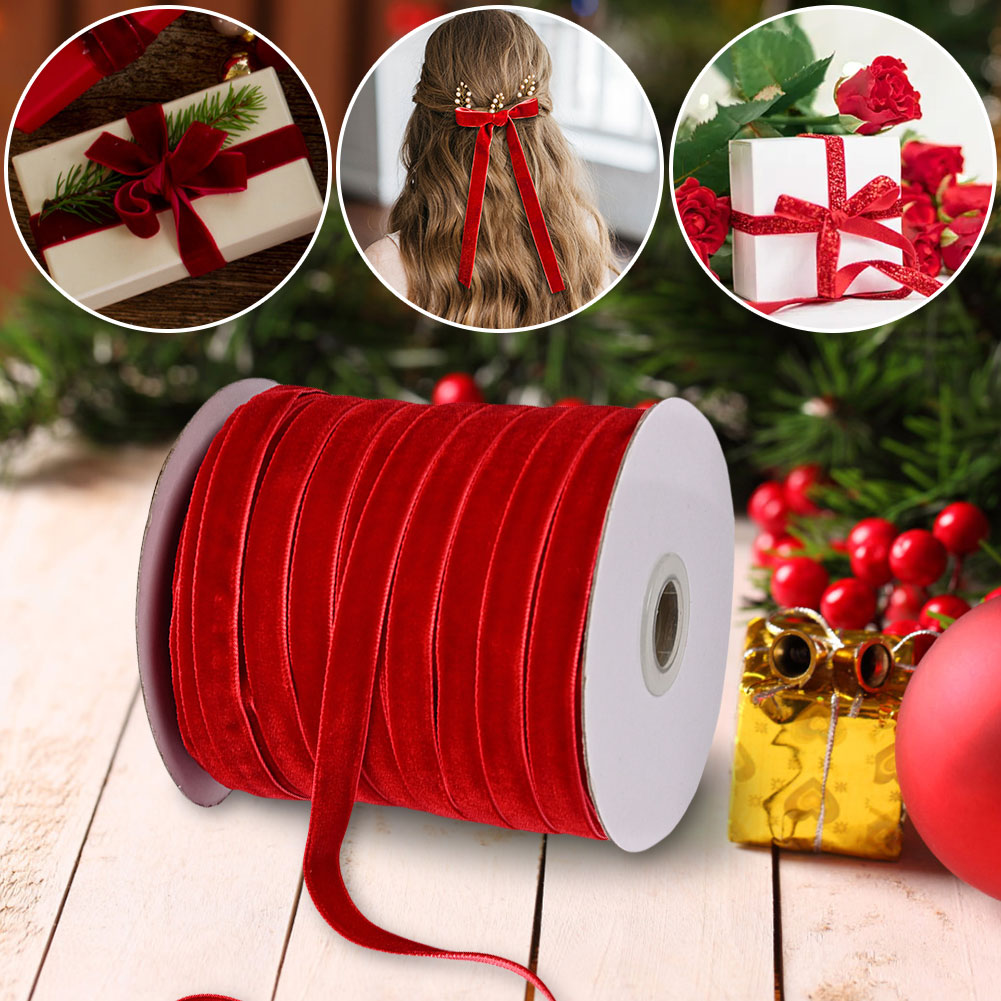 Velvet Ribbon Decorative Ribbo - Velvet Ribbon Roll review and price