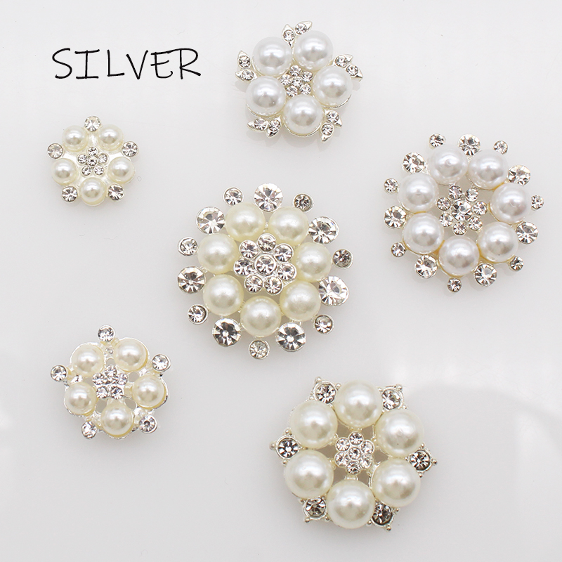 10pcs Gold/Silver Alloy Pearl  - Sew On Rhinestone review and price