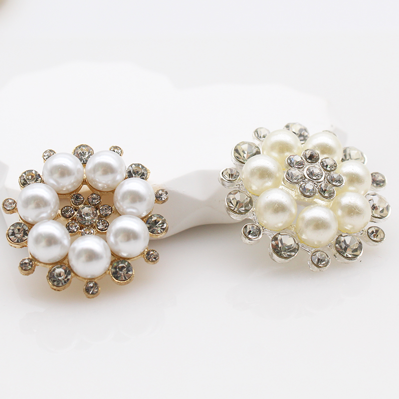 10pcs Gold/Silver Alloy Pearl  - Sew On Rhinestone review and price